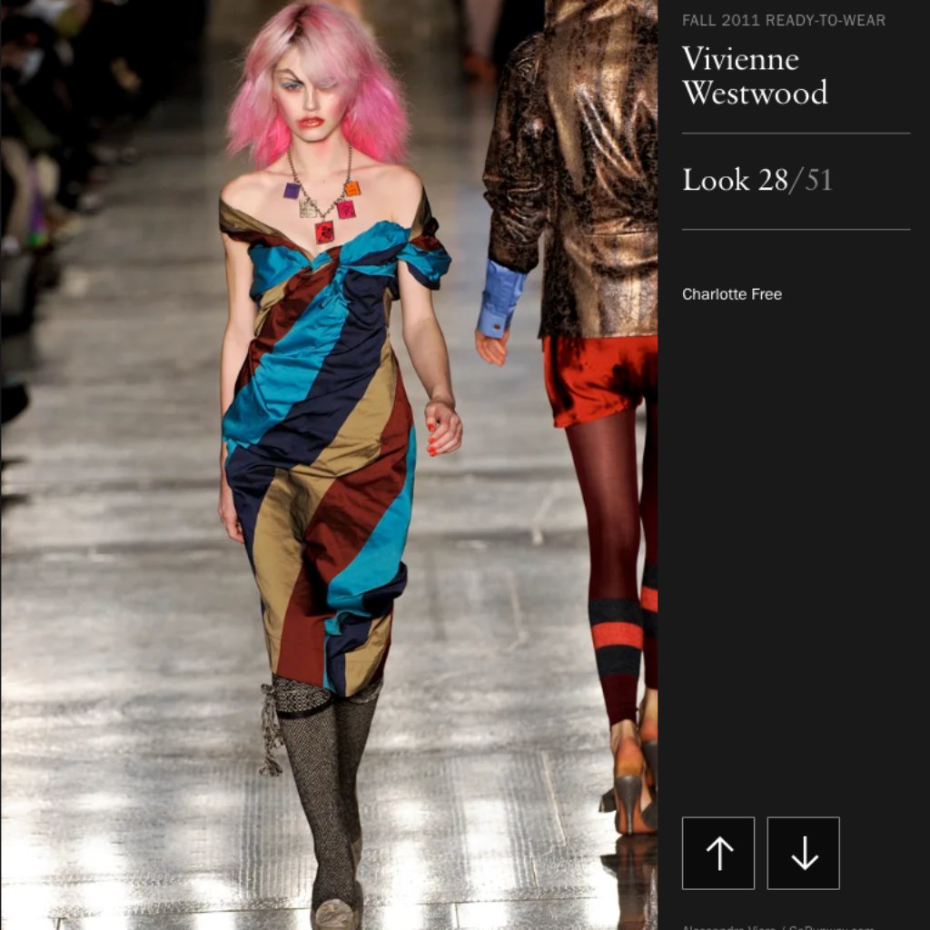 Vivienne Westwood Rare Fw11 Runway Stamps Long Necklace Rare - Collector 1200$